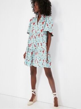 Tuckernuck poppy Bloom Floral Dress XXXL